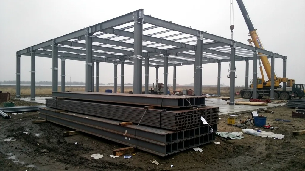 Каркас отапливаемого склада 800 м² (24×33 м)